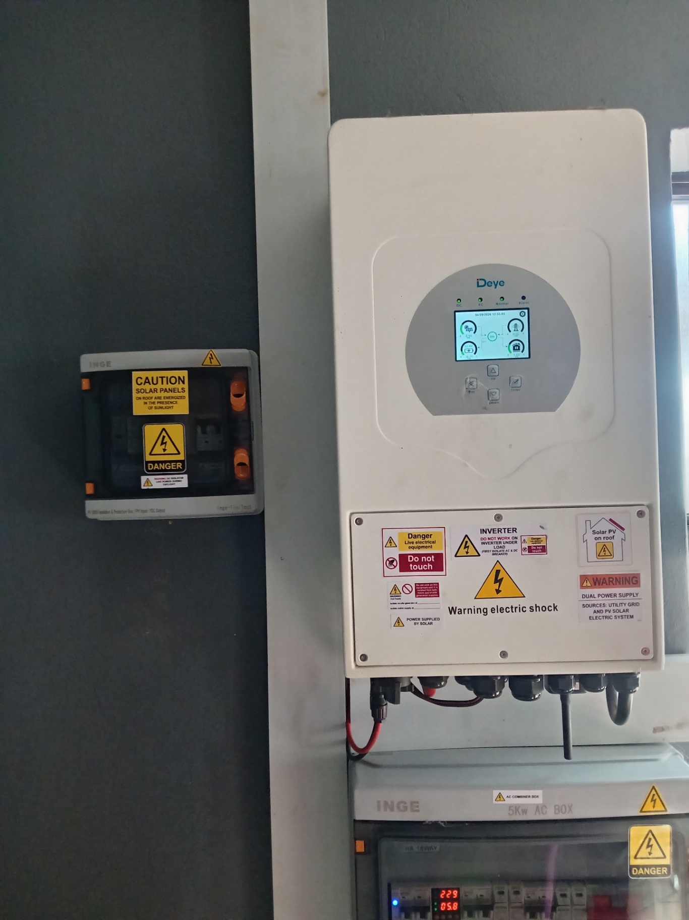 Solar installation